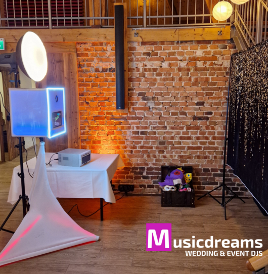 Fotobox bei einer Hochzeit in Bünde