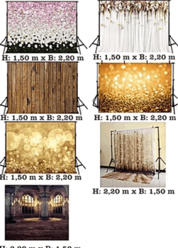 Fotobox Hintergründe für Hochzeit in Herford Musicdreams