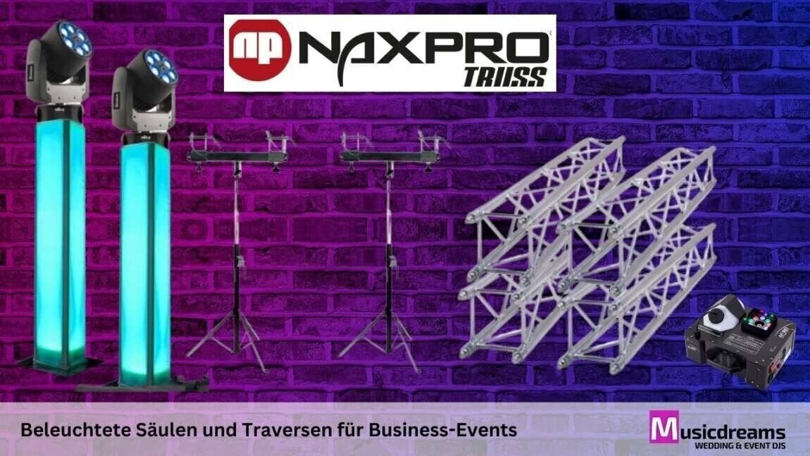 oderne Lichttechnik von Musicdreams – perfekte Atmosphäre für Hochzeiten