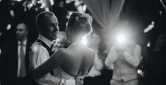 Hochzeitspaar in Vlotho bei einer Tanzeröffnung