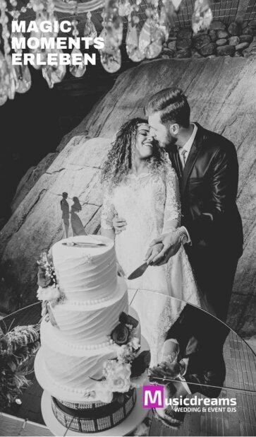 DJ Tipps für die Auswahl der passenden Lieder zur Hochzeitstorte und zum Brautstrauß auf der Hochzeitsfeier
