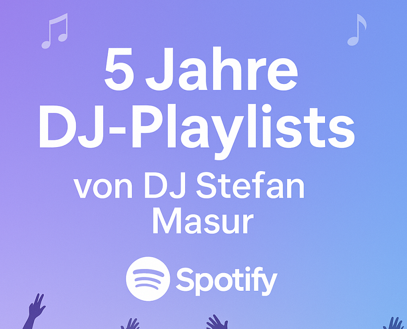 5 Jahre DJ-Playlisten Jubiläum spotify-playlists