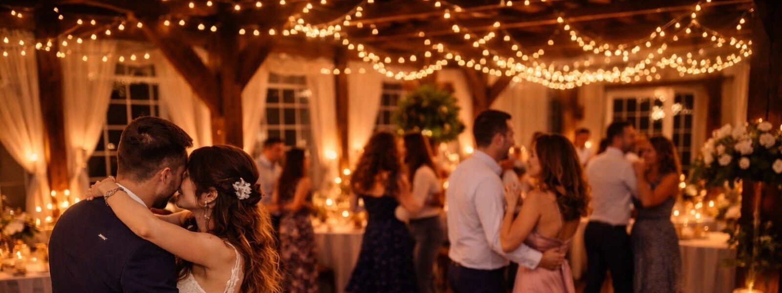 Hochzeitsfeier mit voller Tanzfläche in Minden