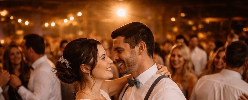 DJ Bünde legt auf einer Hochzeit in Bünde zum Eröffnungstanz auf