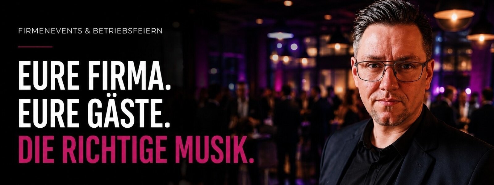 DJ Stefan Masur von Musicdreams Wedding & Event DJs bei einer Firmenfeier in Ostwestfalen