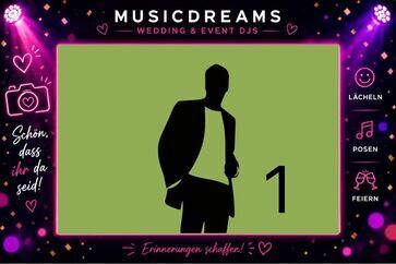 03 Musicdreams Promo für fotobox mieten in OWL – professionelle Fotobox für Events und Feiern
