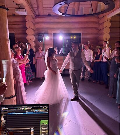 Eröffnungstanz bei einer Hochzeit im Weberhaus Melle